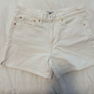 JBD White Denim Women Shorts